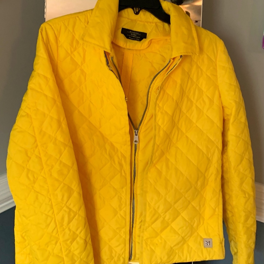 Max Mara weekend bright yellow jacket  / vest